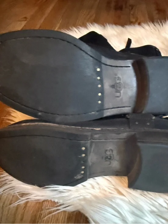 UGG Leather Moto Boots - Picture 9 of 10